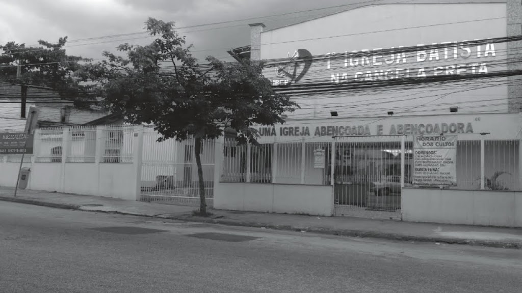 Fachada de Primeira Igreja Batista na Cancela Preta