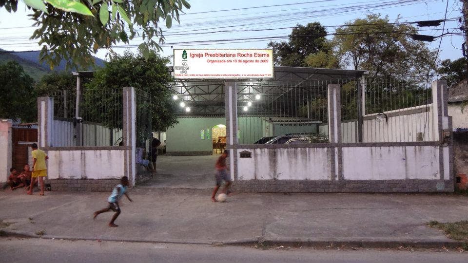 Fachada de Igreja Presbiteriana Rocha Eterna