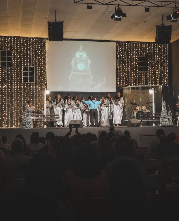 Fachada de Igreja Cara de Leão da Praça Seca