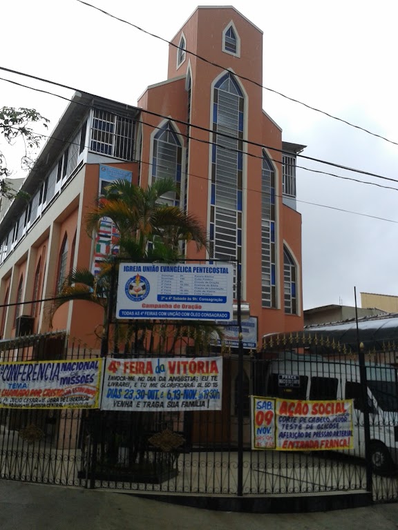 Fachada de Igreja União Evangélica Pentecostal