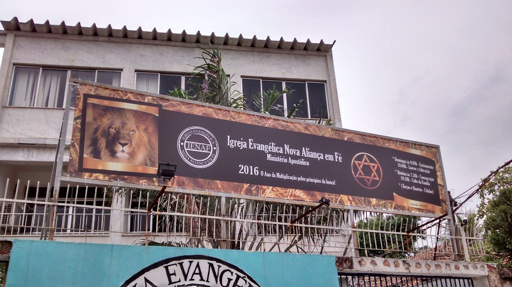 Fachada de Igreja Evangélica Nova Aliança em Fé