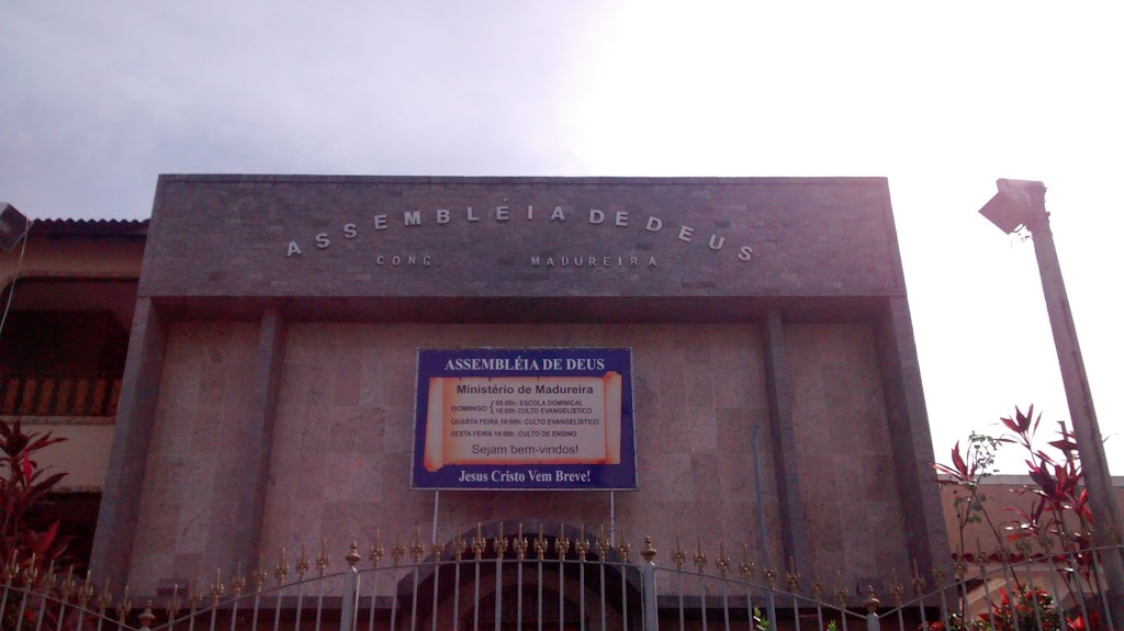 Fachada de Assembléia de Deus Ministério Madureira