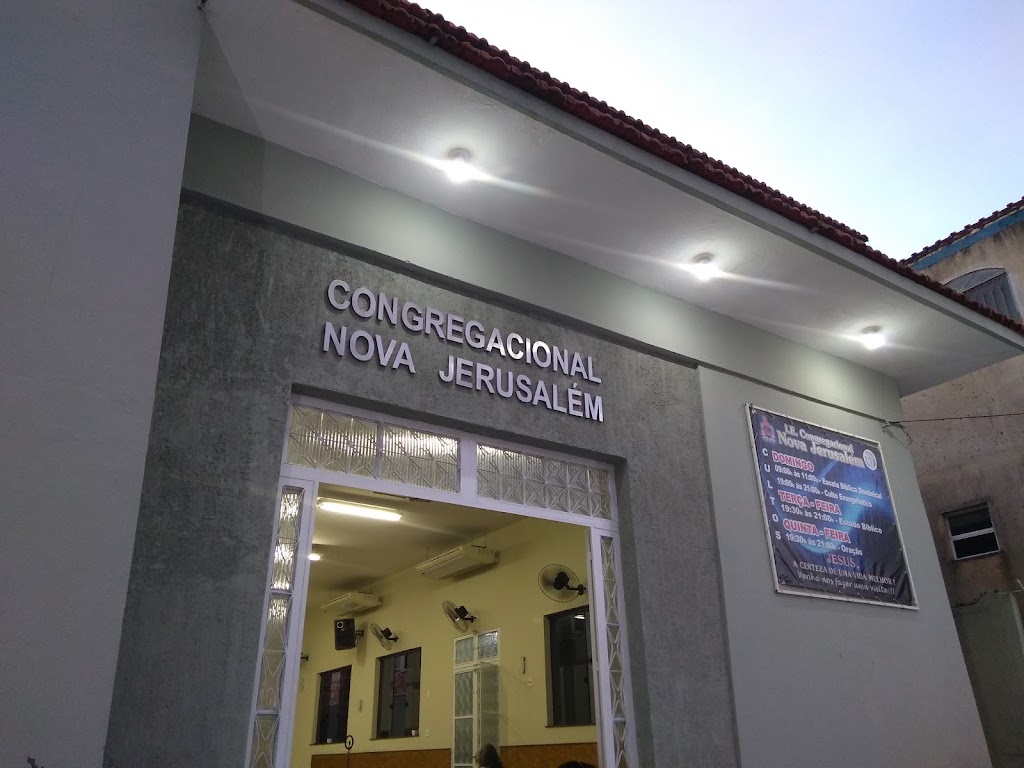 Fachada de Igreja Evangélica Congregacional Nova Jerusalém