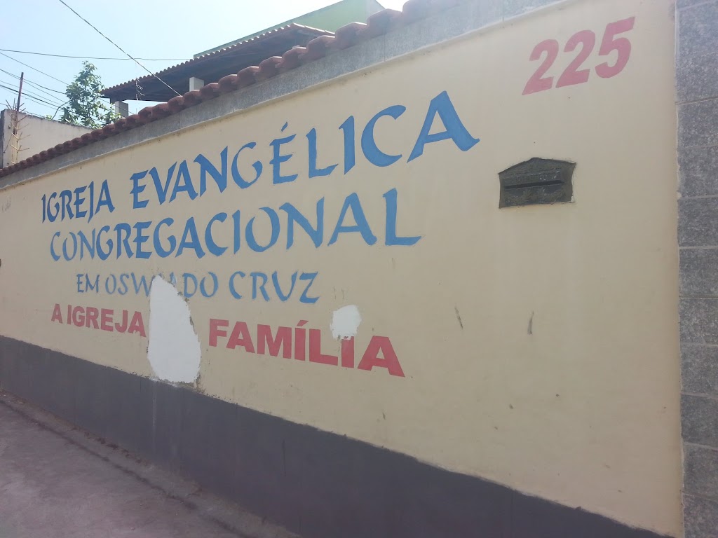Fachada de Igreja Congregacional em Oswaldo Cruz