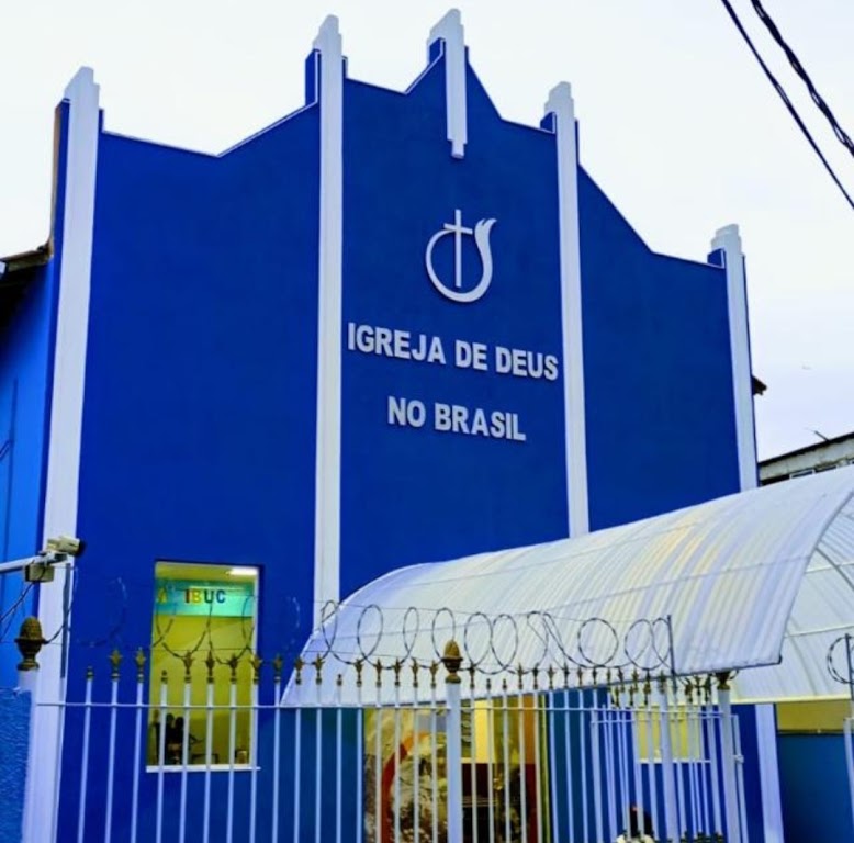 Fachada de Igreja de Deus no Brasil em Rocha Miranda