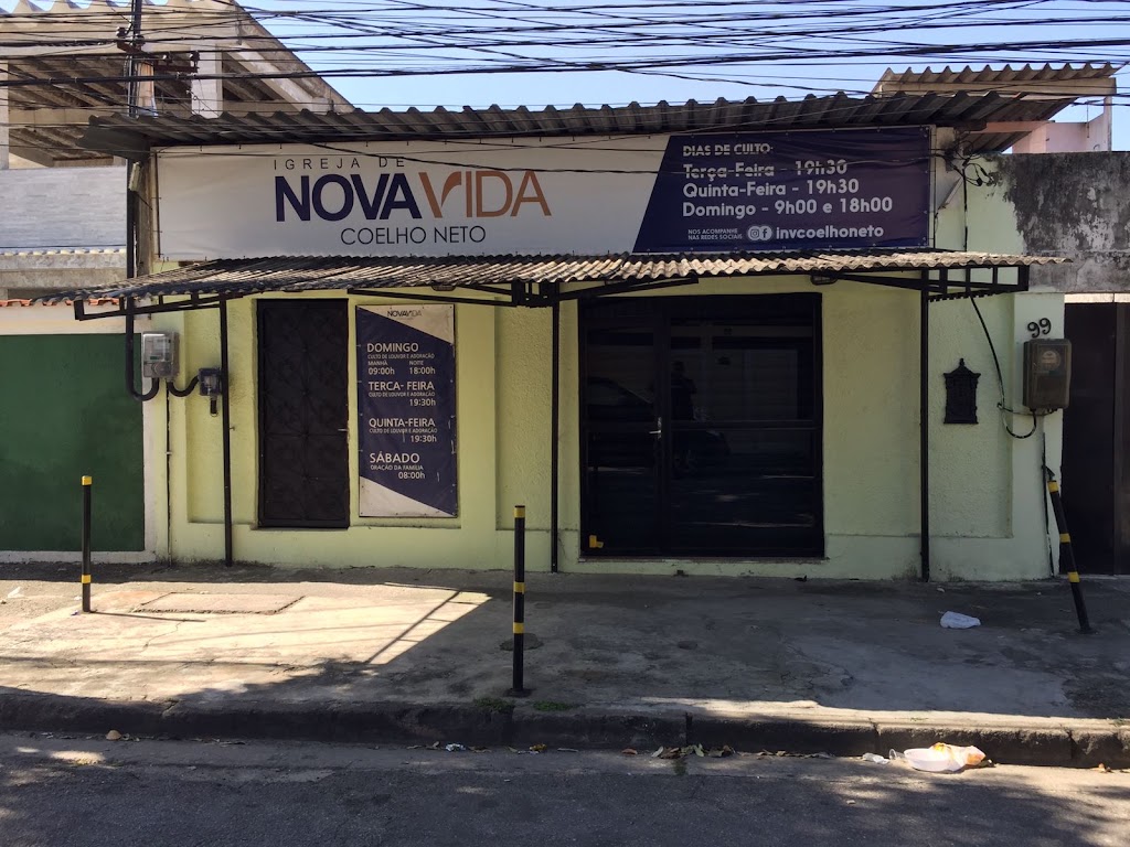 Fachada de Igreja Nova Vida Coelho Neto