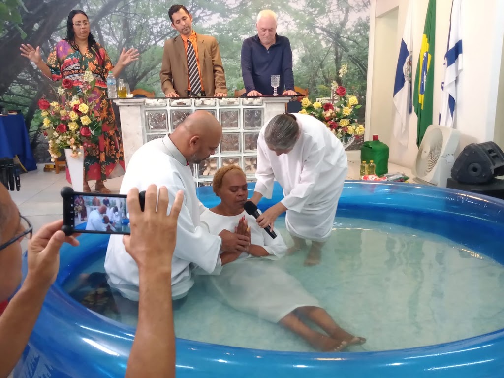 Fachada de IGREJA evangélica assembleia de Deus ministério IADMAR AD