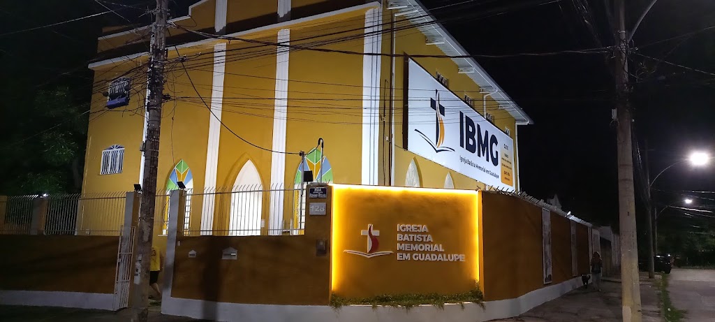 Fachada de IBMG - Igreja Batista Memorial em Guadalupe