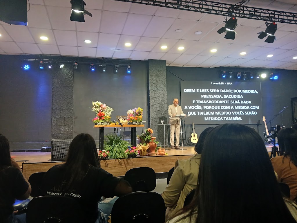 Fachada de Comunidade Apostólica Renascendo em Cristo