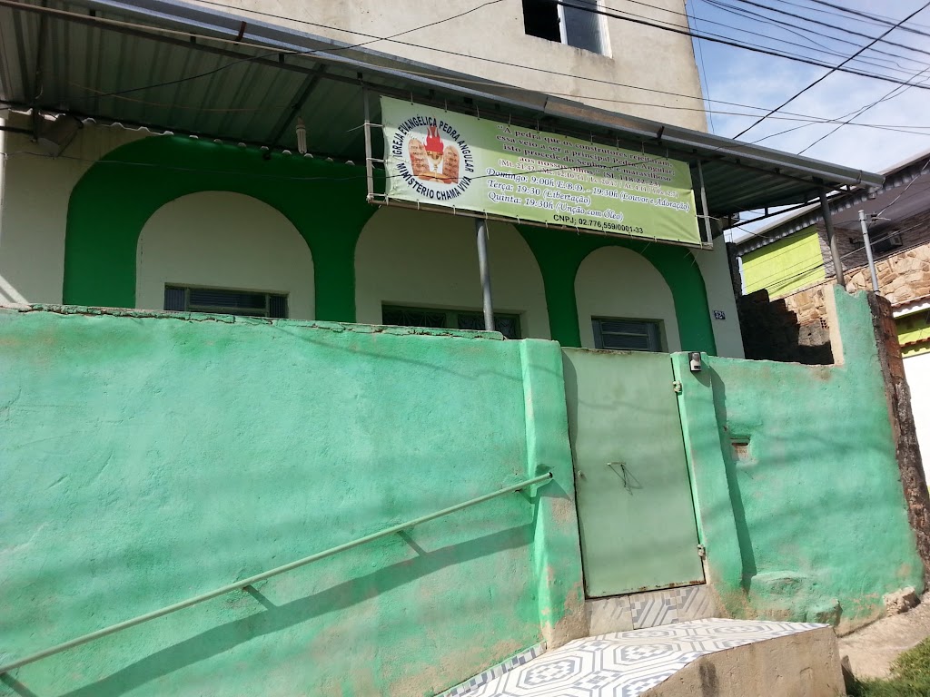 Fachada de Igreja Evangélica Pedra Angular
