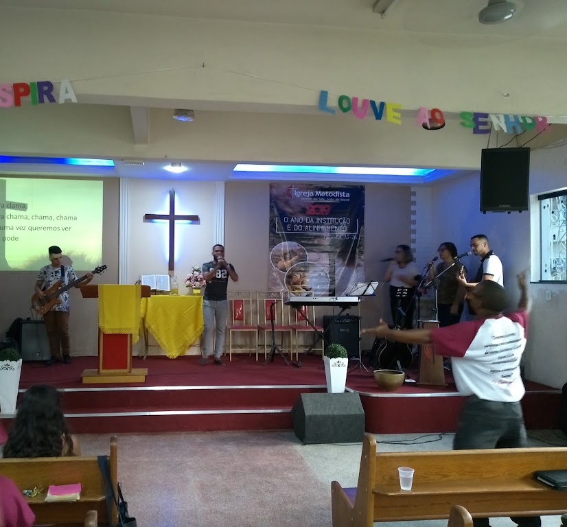 Fachada de Igreja Metodista em Pavuna