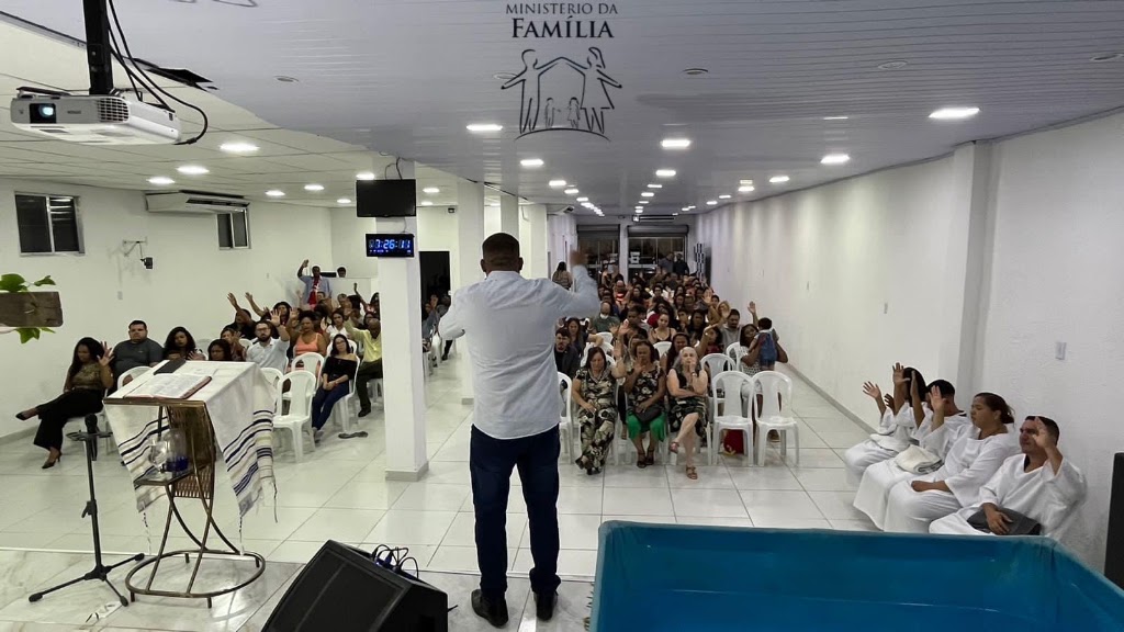 Fachada de Igreja Evangélica Ministério da Família