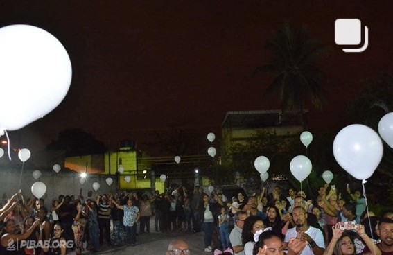 Fachada de 1ª Igreja Batista em Areia Branca