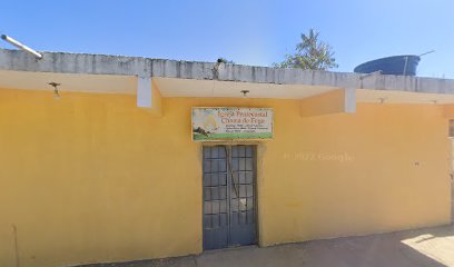 Fachada de Igreja evangélica pentecostal chama de fogo