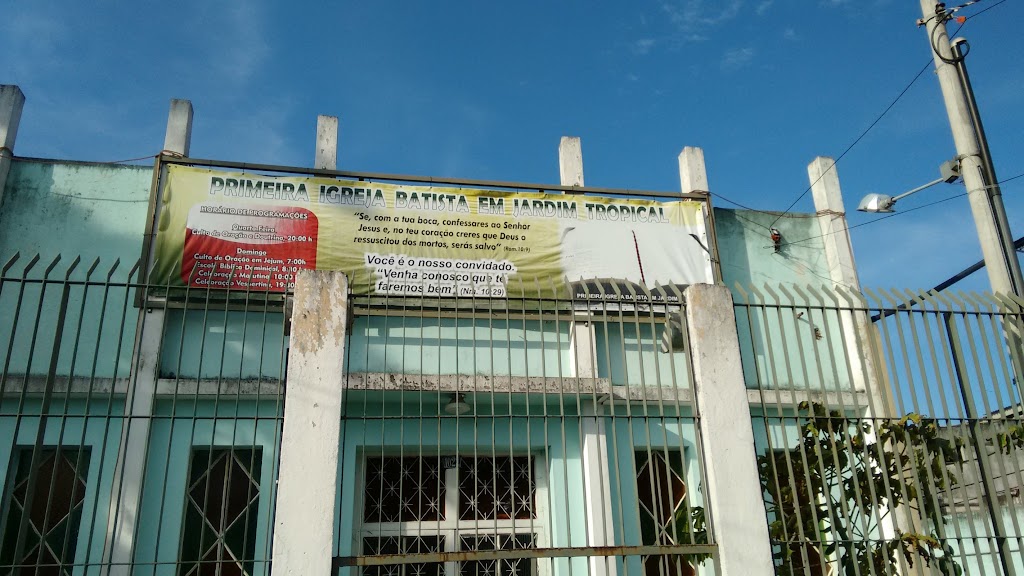 Fachada de Primeira Igreja Batista Jardim Tropical