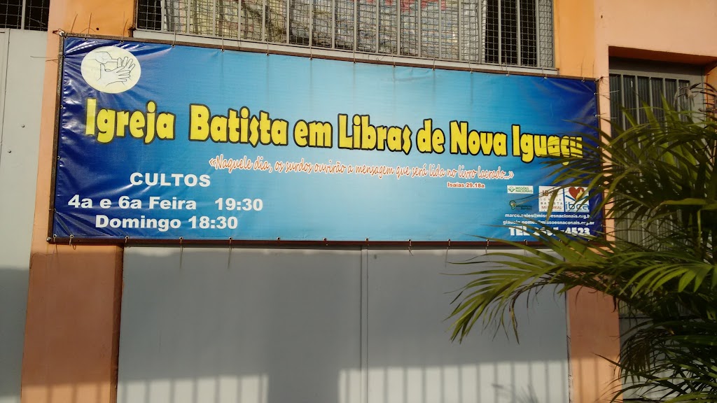 Fachada de Igreja Batista Em Libras De Nova Iguaçu
