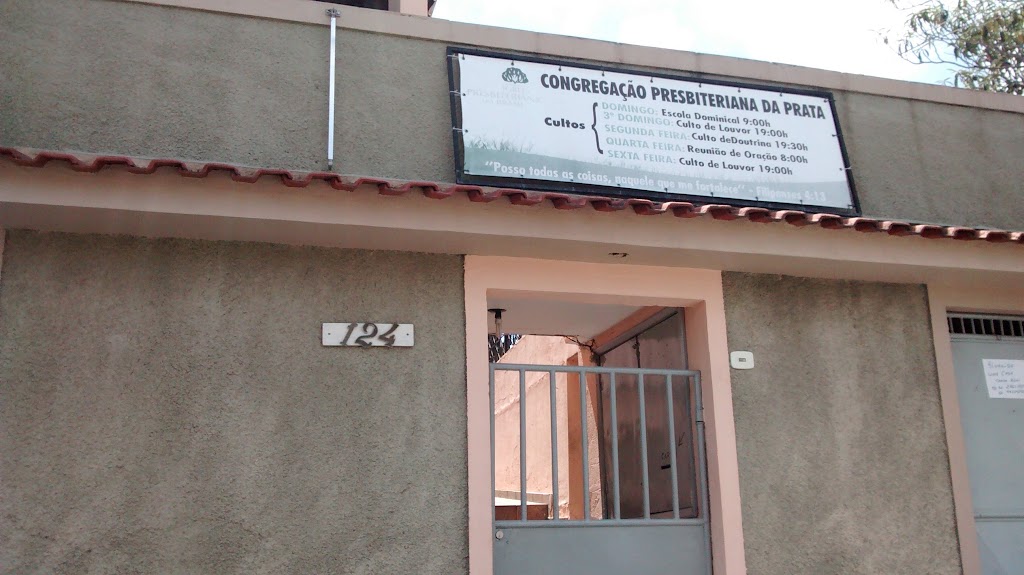 Fachada de Congregação Presbiteriana na Prata