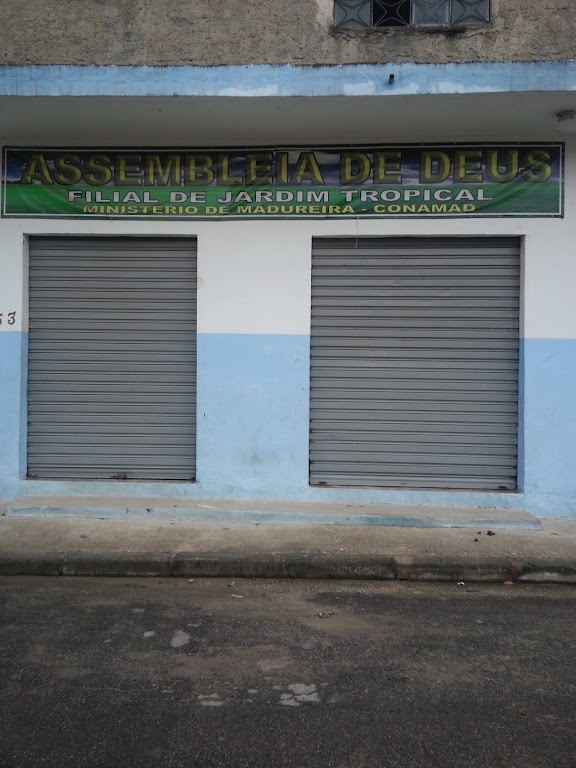 Fachada de Assembléia de Deus Filial de Jardim Tropical