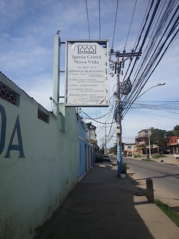 Fachada de Igreja Cristã Nova Vida - Banco de Areia