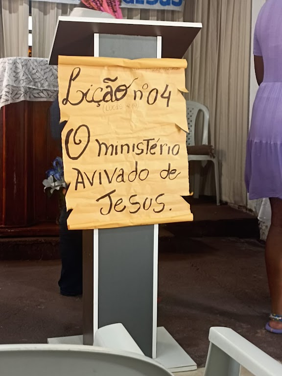 Fachada de Igreja Assembleia De Deus Ministério Tocando Em Jesus