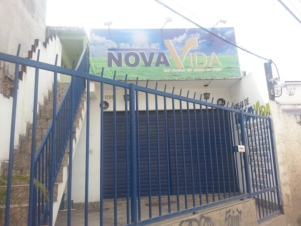 Fachada de Igreja de Nova Vida em Jacutinga