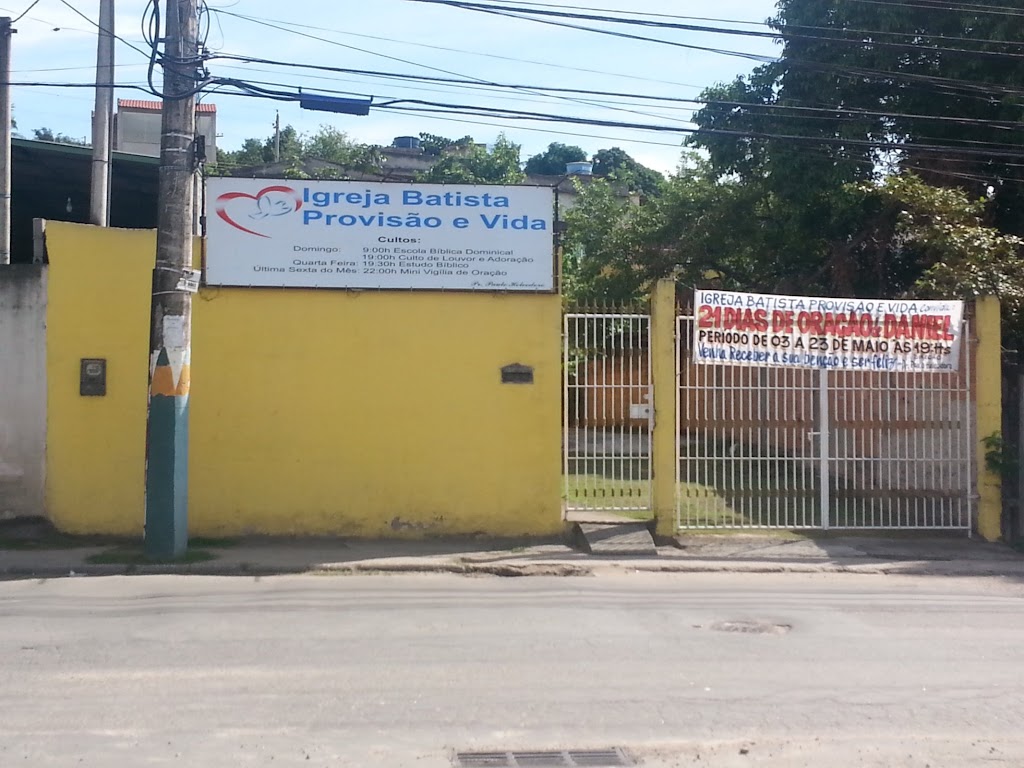 Fachada de Igreja Batista Acolhendo Vidas