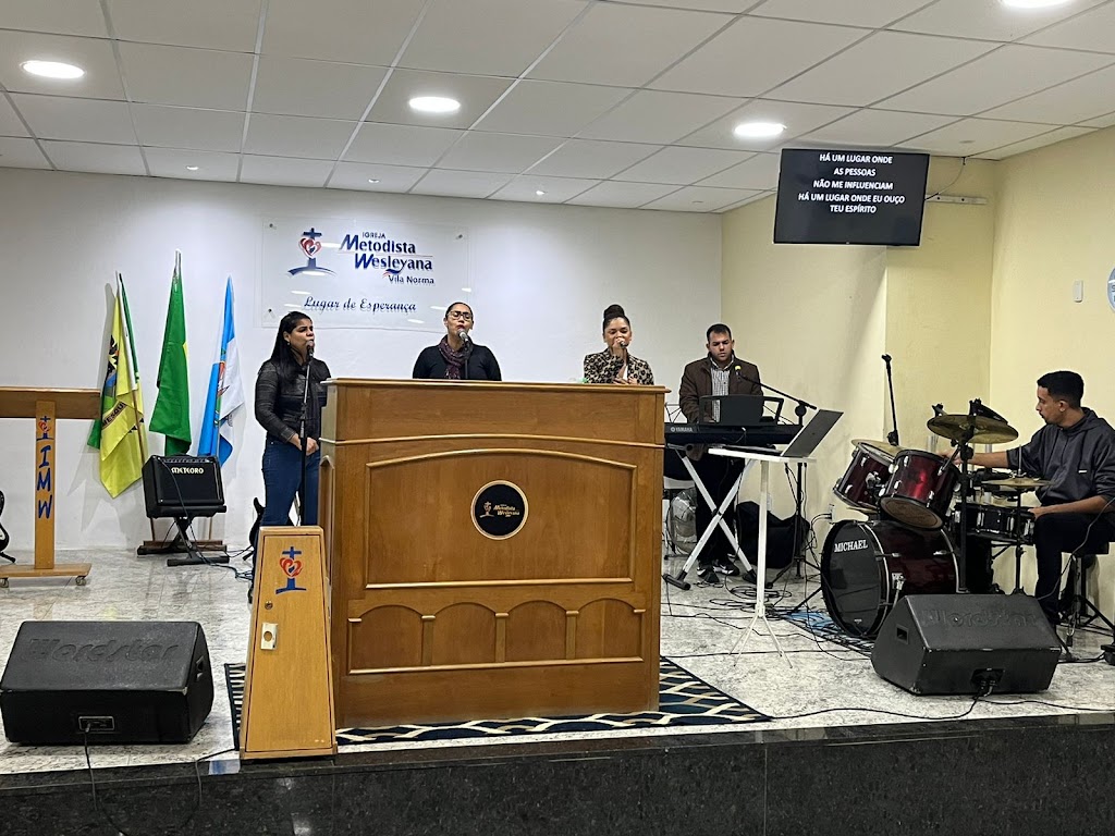 Fachada de Igreja Metodista Wesleyana em Vila Norma
