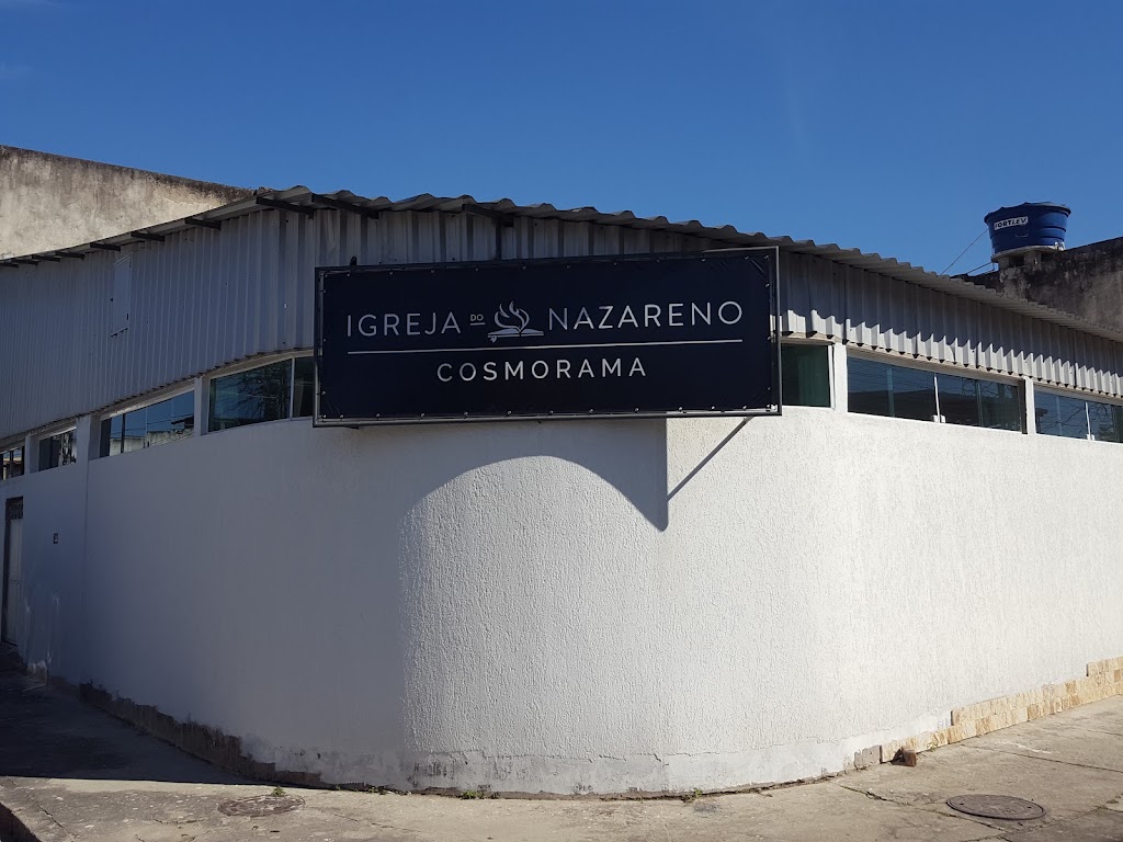 Fachada de Igreja do Nazareno em Cosmorama