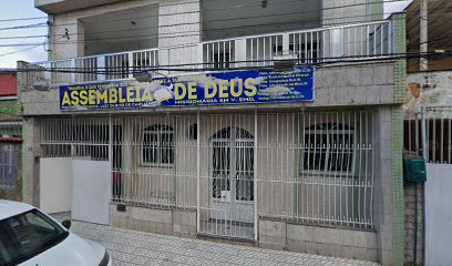 Fachada de Igreja Evangélica Assembléia de Deus em Vila Emil