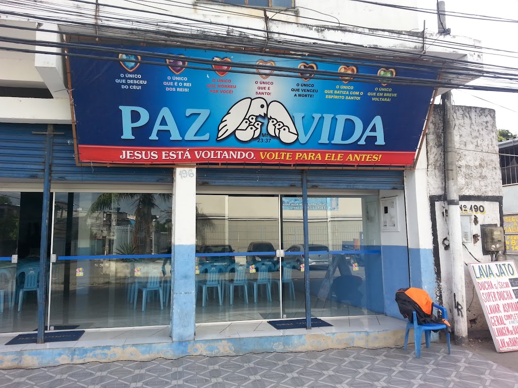 Fachada de Comunidade Cristã Paz e Vida