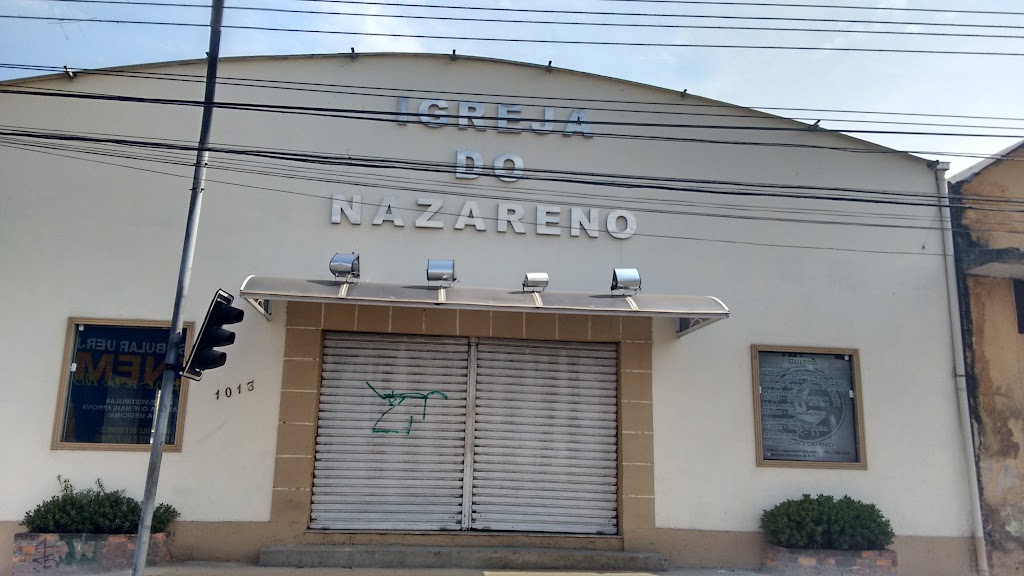 Fachada de Igreja do Nazareno em Juscelino