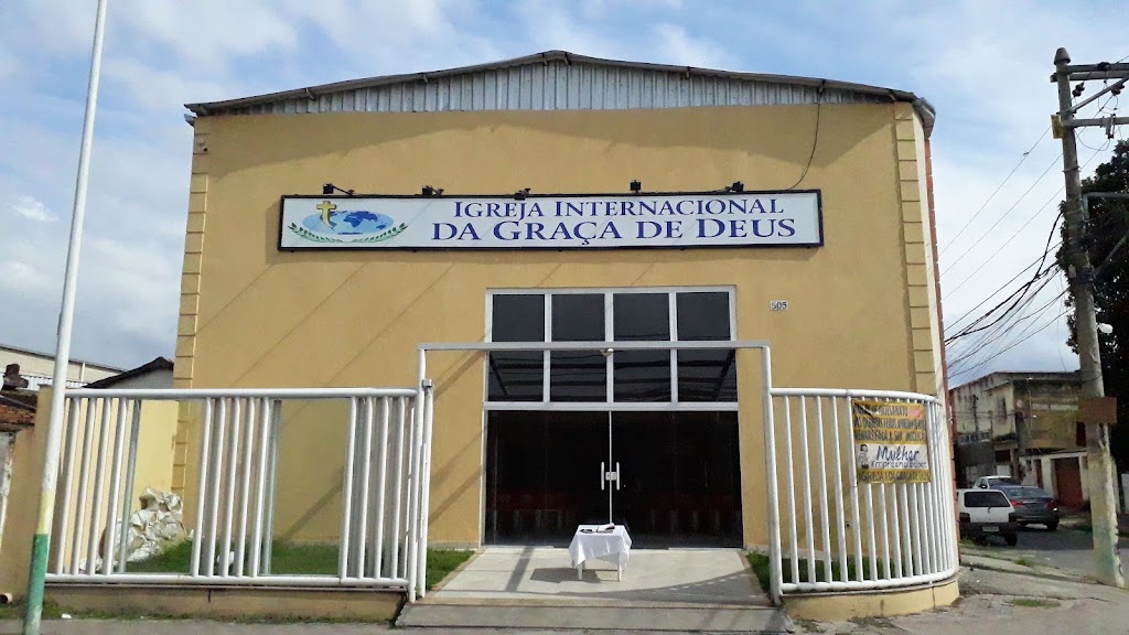 Fachada de Igreja Internacional da Graça de Deus