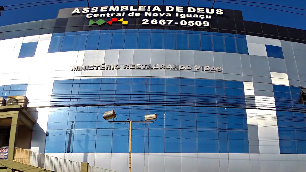 Fachada de Assembleia de Deus Central de Nova Iguaçu - Ministério Restaurando Vidas