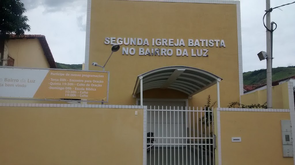 Fachada de Segunda Igreja Batista no Bairro da Luz