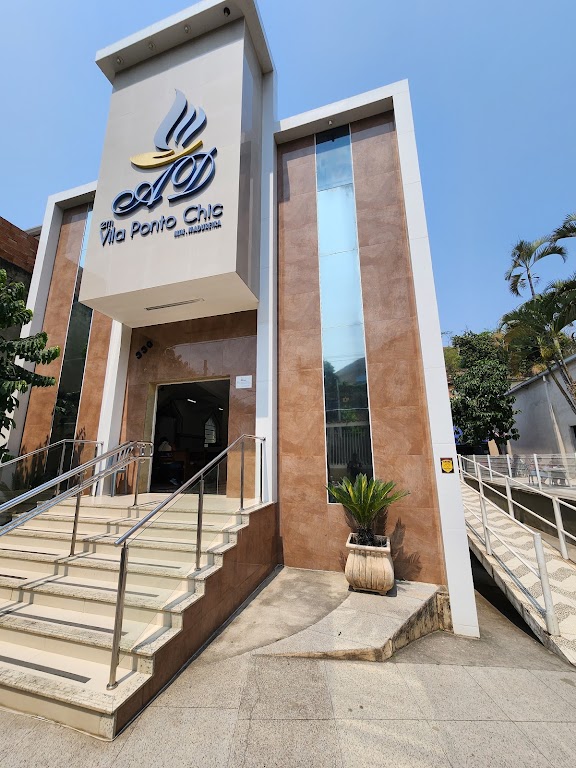 Fachada de Assembléia de Deus em Vila Ponto Chic - Ministério de Madureira