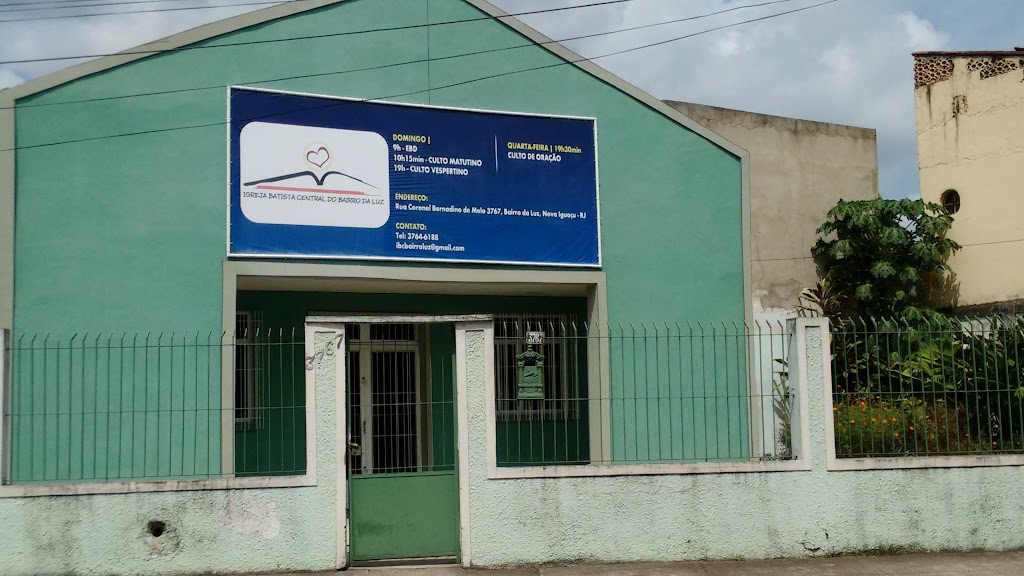 Fachada de Igreja Batista Central do Bairro da Luz