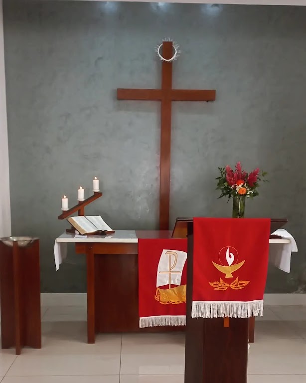 Fachada de Igreja Evangélica Luterana do Brasil