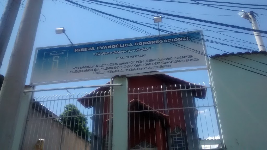 Fachada de Igreja Evangélica Congregacional