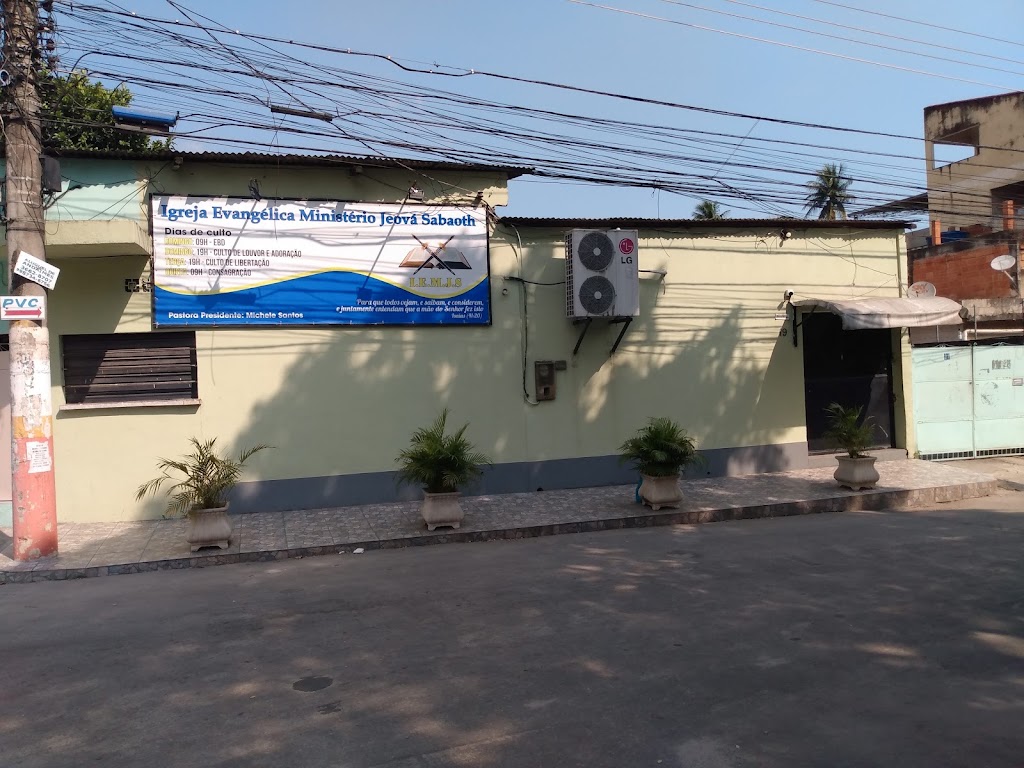 Fachada de Igreja Evangélica Ministério Jeová Sabaoth