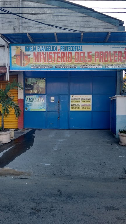 Fachada de Igreja Evangélica Pentecostal Ministério Deus Proverá
