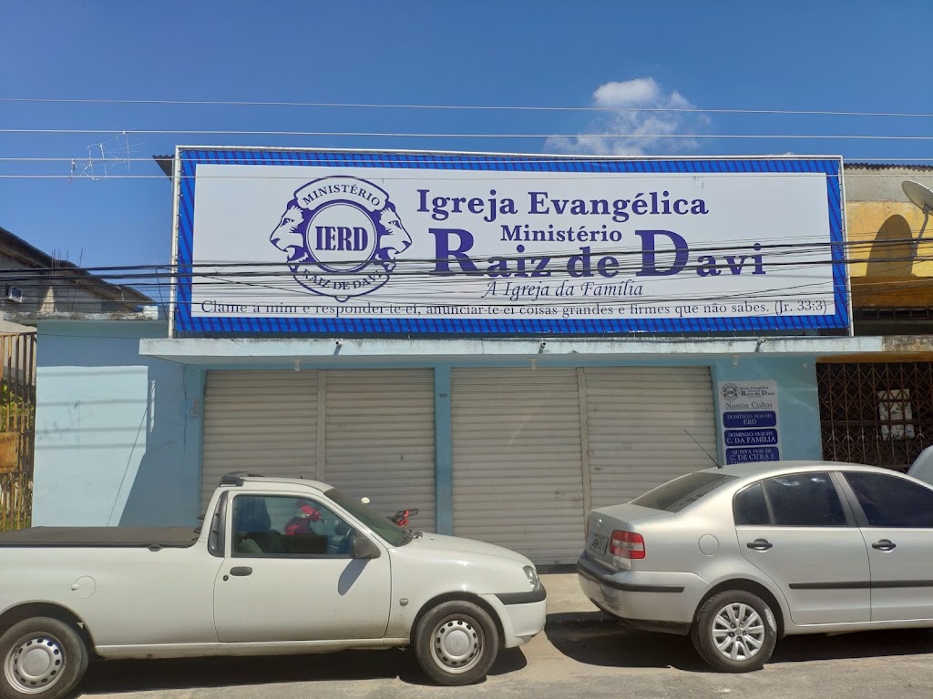 Fachada de Igreja Evangélica Ministério Raiz de Davi