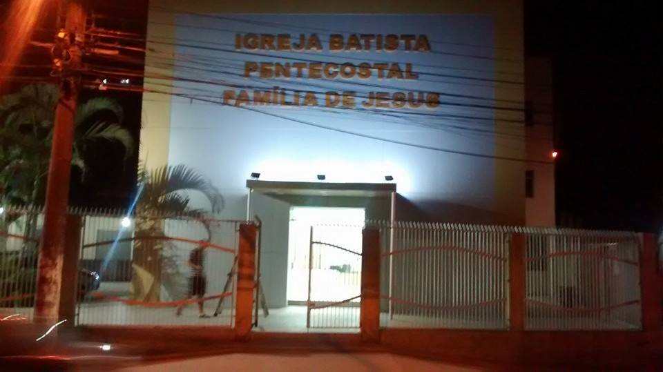 Fachada de Igreja Batista Pentecostal Família de Jesus