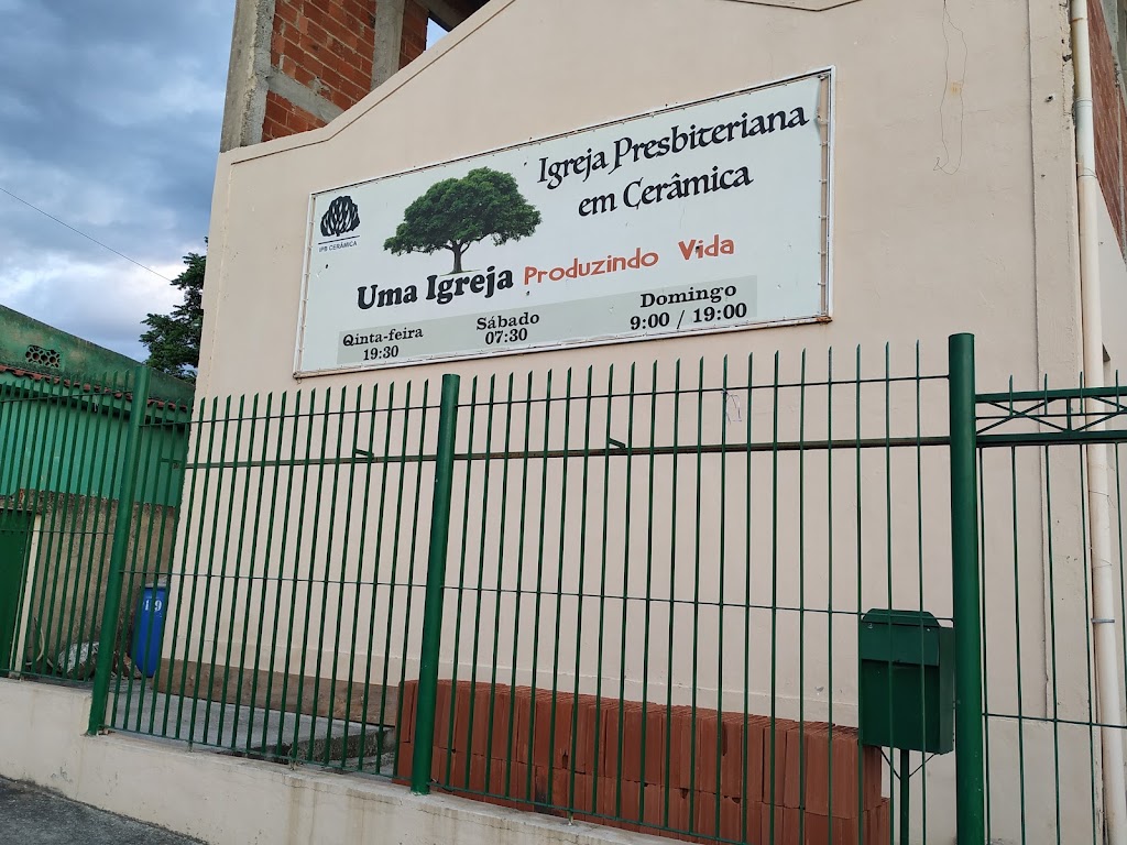 Fachada de Igreja Presbiteriana em Cerâmica