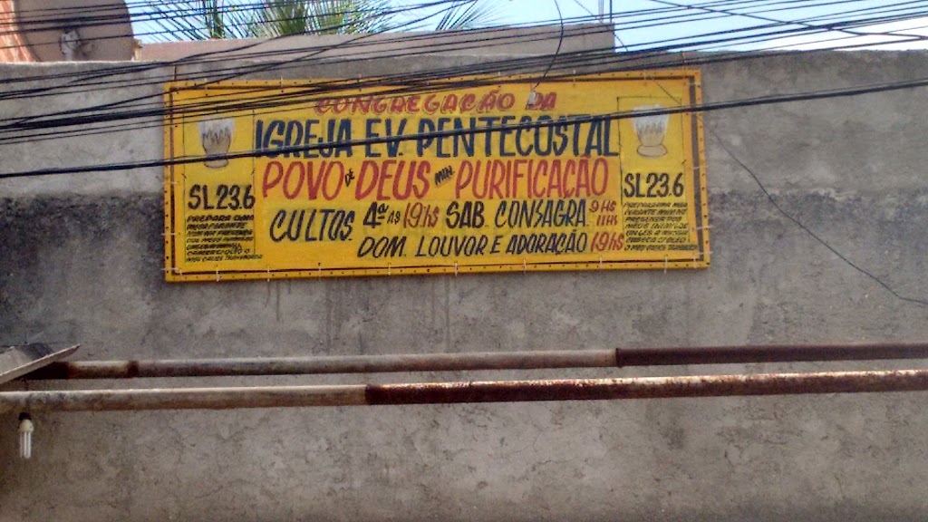 Fachada de Igreja Evangélica Pentecostal
