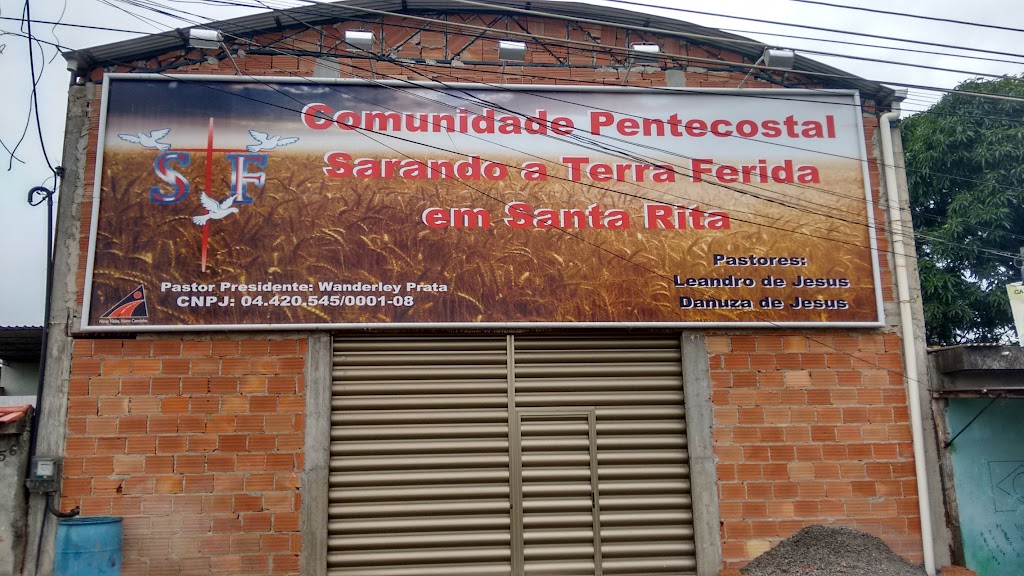 Fachada de Comunidade Pentecostal Sarando a Terra Ferida em Santa Rita
