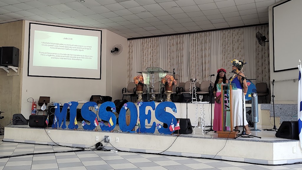 Fachada de Primeira Igreja Assembléia de Deus em Miguel Couto