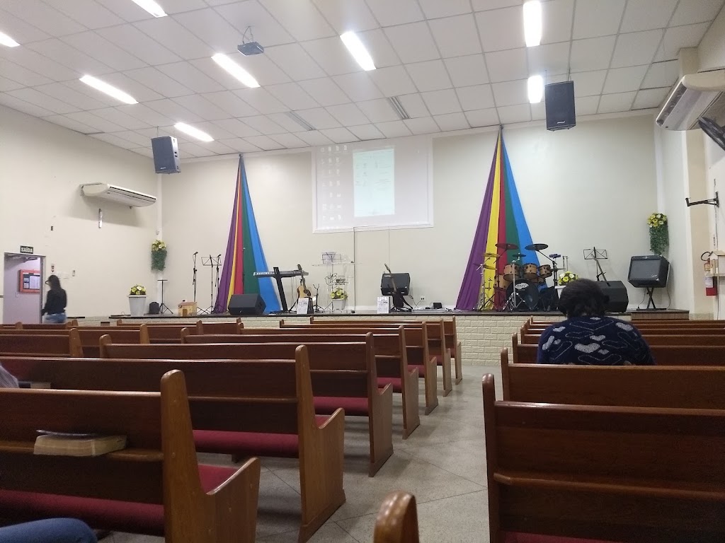 Fachada de Primeira Igreja Batista no Bairro Botafogo