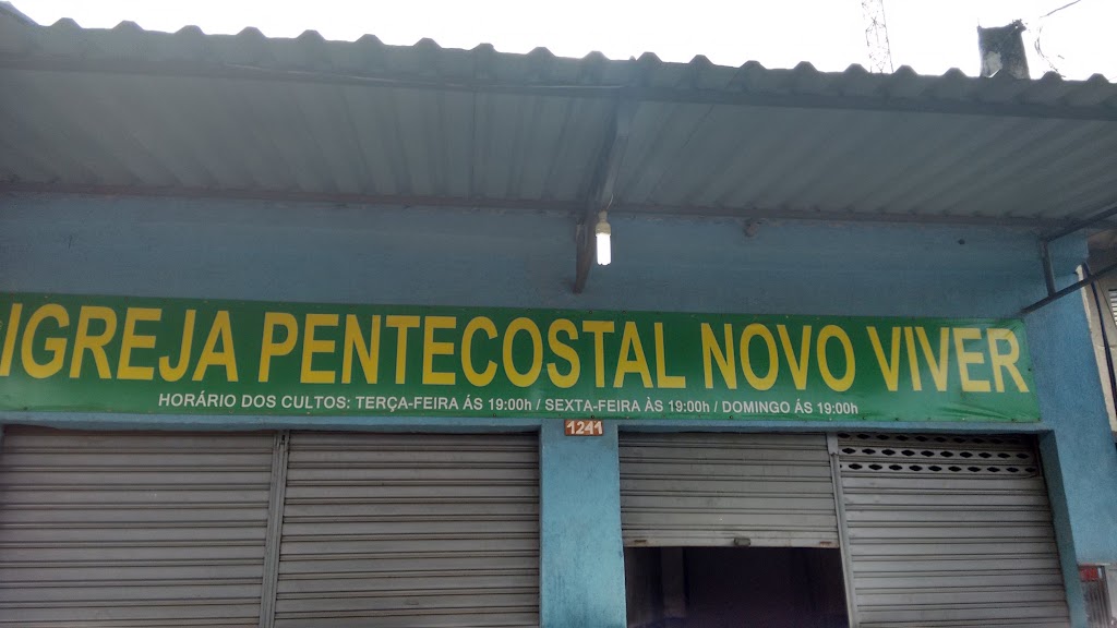 Fachada de Igreja Pentecostal Novo Viver