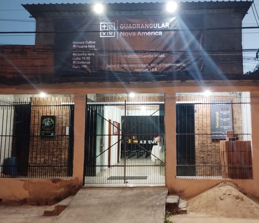 Fachada de Igreja Do Evangelho Quadrangular Nova América