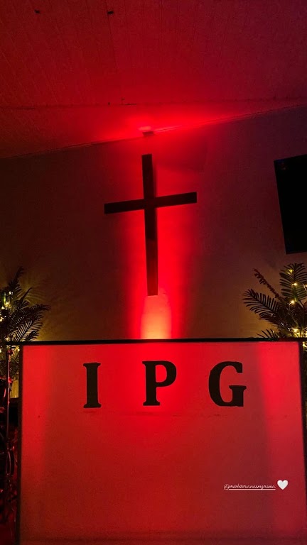 Fachada de Igreja Fonte da Graça em Grama